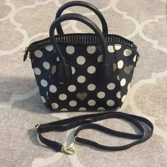 Luv Betsey by Betsey Johnson Bag Excellent Condition Polka Dot - Picture 9 of 9